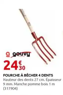Rural Master FOURCHE À BÊCHER 4 DENTS offre