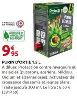 Rural Master PURIN D'ORTIE offre