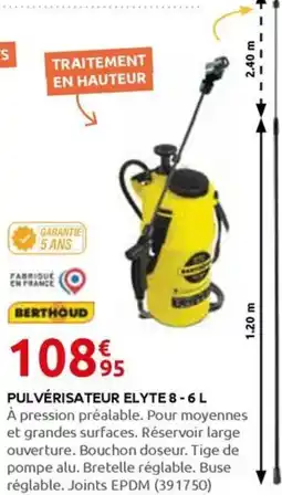 Rural Master PULVÉRISATEUR ELYTE offre