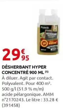 Rural Master DÉSHERBANT HYPER CONCENTRÉ offre