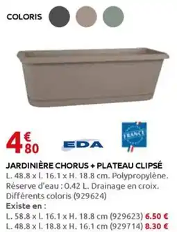 Rural Master JARDINIÈRE CHORUS + PLATEAU CLIPSÉ offre