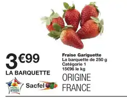 Monoprix Fraise Gariguette offre