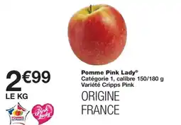 Monoprix Pomme Pink Lady offre