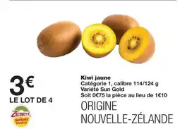 Monoprix Kiwi jaune offre