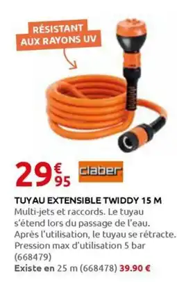 Rural Master TUYAU EXTENSIBLE TWIDDY offre