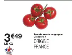 Monoprix Tomate ronde en grappe offre