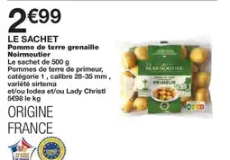 Monoprix Pomme de terre grenaille Noirmoutier offre