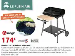 Rural Master BARBECUE CHARBON BERGAMO offre