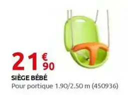 Rural Master SIÈGE BÉBÉ offre