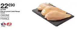 Monoprix Filet de poulet Label Rouge offre