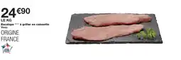 Monoprix Escalope à griller en caissette offre