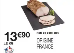 Monoprix Rôti de porc cuit offre