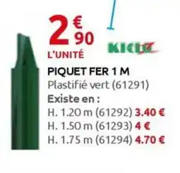 Rural Master PIQUET FER offre