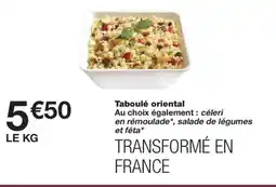Monoprix Taboulé oriental offre