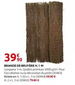 Rural Master BRANDE DE BRUYÈRE offre