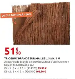 Rural Master TRIOBRUC BRANDE SUR MAILLE offre