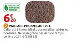 Rural Master PAILLAGE POUZZOLANE offre