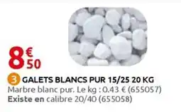Rural Master GALETS BLANCS PUR 15/25 offre