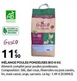 Rural Master MÉLANGE POULES PONDEUSES BIO offre
