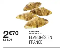 Monoprix Croissant offre