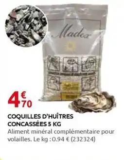 Rural Master COQUILLES D'HUÎTRES CONCASSÉES offre