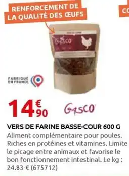 Rural Master VERS DE FARINE BASSE-COUR offre