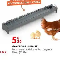 Rural Master MANGEOIRE LINÉAIRE offre