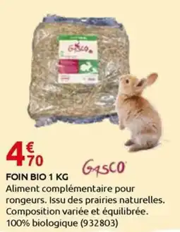 Rural Master FOIN BIO offre