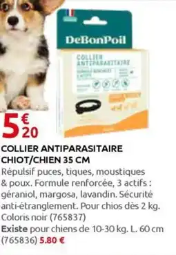 Rural Master COLLIER ANTIPARASITAIRE CHIOT, CHIEN offre