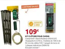 Rural Master KIT CLÔTURE POUR CHIENS offre