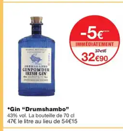 Monoprix DRUMSHAMBO Gin offre