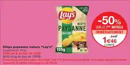 Monoprix LAY'S Chips paysanne nature offre
