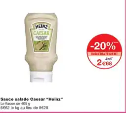 Monoprix HEINZ Sauce salade Caesar offre