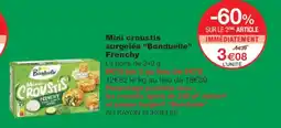 Monoprix BONDUELLE Mini croustis surgelés Frenchy offre