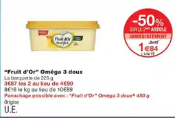 Monoprix FRUIT D'OR Oméga 3 doux offre