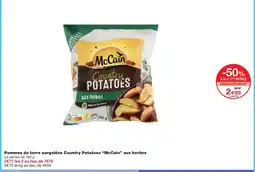 Monoprix MCCAIN Pommes de terre surgelées Country Potatoes aux herbes offre