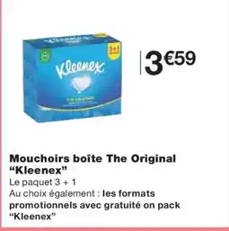 Monoprix KLEENEX Mouchoirs boîte The Original offre