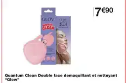 Monoprix GLOW Quantum Clean Double face demaquillant et nettoyant offre