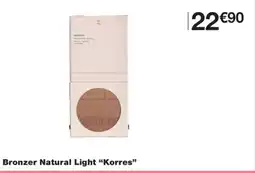 Monoprix KORRES Bronzer Natural Light offre