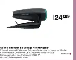 Monoprix REMINGTON Sèche-cheveux de voyage offre