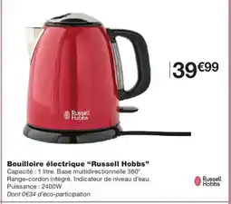 Monoprix RUSSELL HOBBS Bouilloire électrique offre