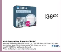 Monoprix BRITA 4+2 Cartouches filtrantes offre
