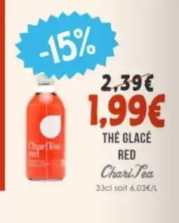 Naturalia CHARI TEA Thé glacé red offre
