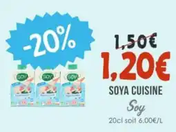 Naturalia SOYA Soya cuisine offre
