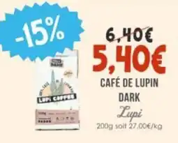 Naturalia LUPI Café de lupin dark offre