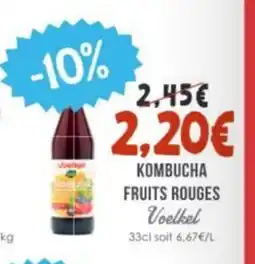 Naturalia VOELKEL Kombucha fruits rouges offre