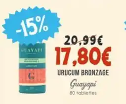 Naturalia GUAYAPI Urucum bronzage offre