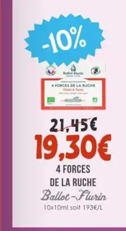 Naturalia BALLOT-FLURIN 4 forces de la ruche offre