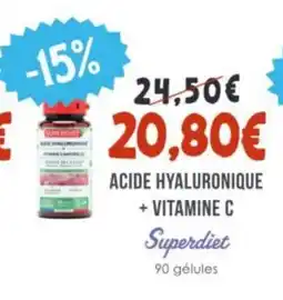 Naturalia SUPERDIET Acide hyaluronique + vitamine c offre