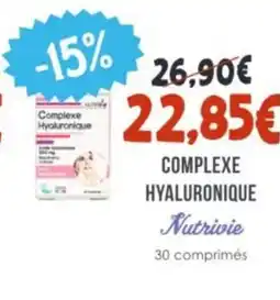 Naturalia NUTRIVIE Complexe hyaluronique offre